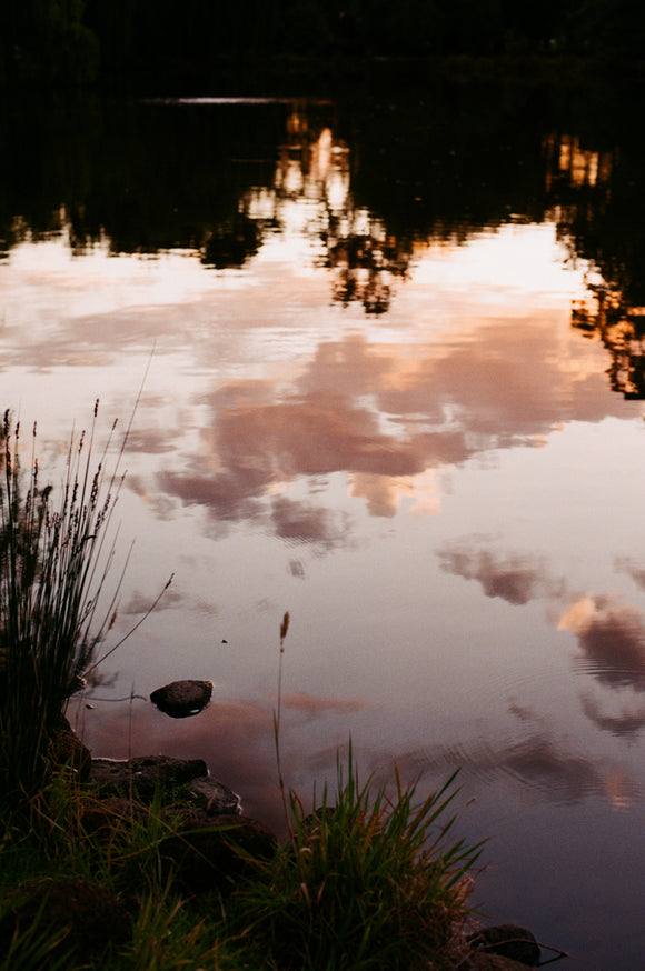 48. Evening visions in the Gardens, lake
