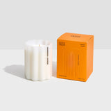 Fazeek Handmade Soy Wave Candle | Cedarwood + Saffron