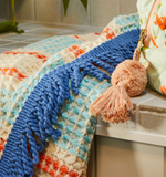 Sage x Clare | Tishy Waffle Bath Sheet | Hydrangea