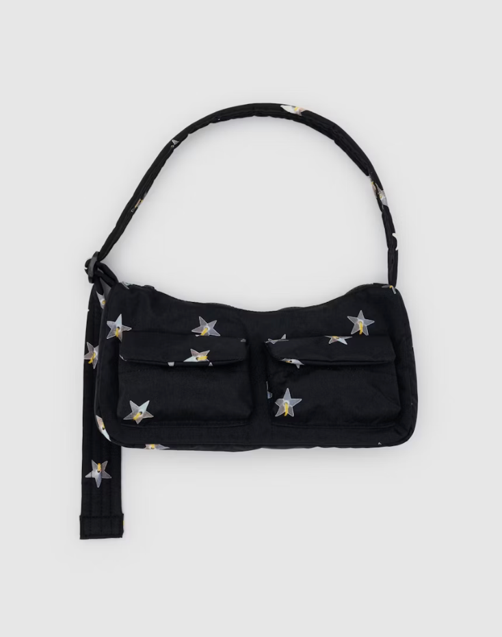 新品 BAGGU カーゴショルダーバッグ 星柄 ブラック Baggu | Cargo Shoulder Bag | Stars – Corner Store Merchants