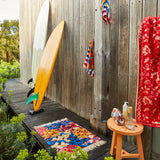 Sage x Clare | Francesca Bath Mat | Garnet