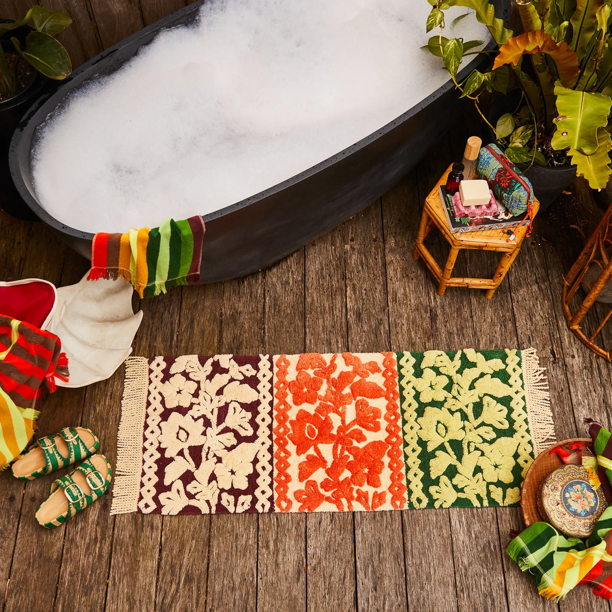 Sage x Clare | Thea Bath Runner – Corner Store Merchants