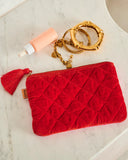Kip & Co | Velvet Cosmetics Purse| Me and You