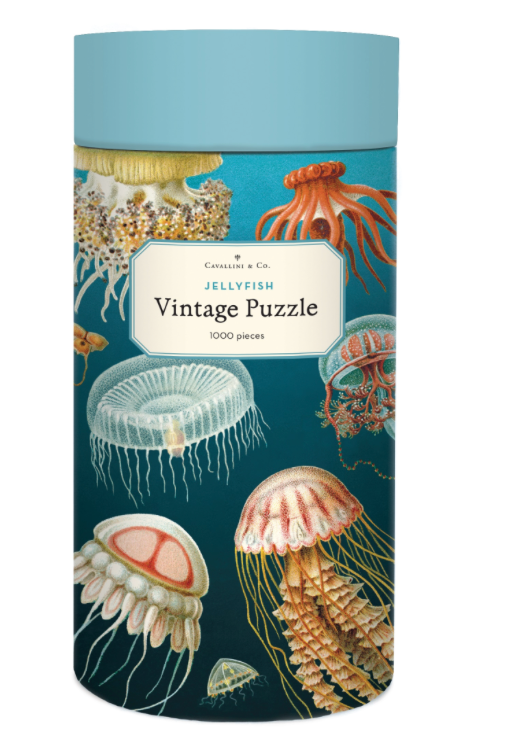 Cavallini 1000 Piece Puzzle | Jellyfish