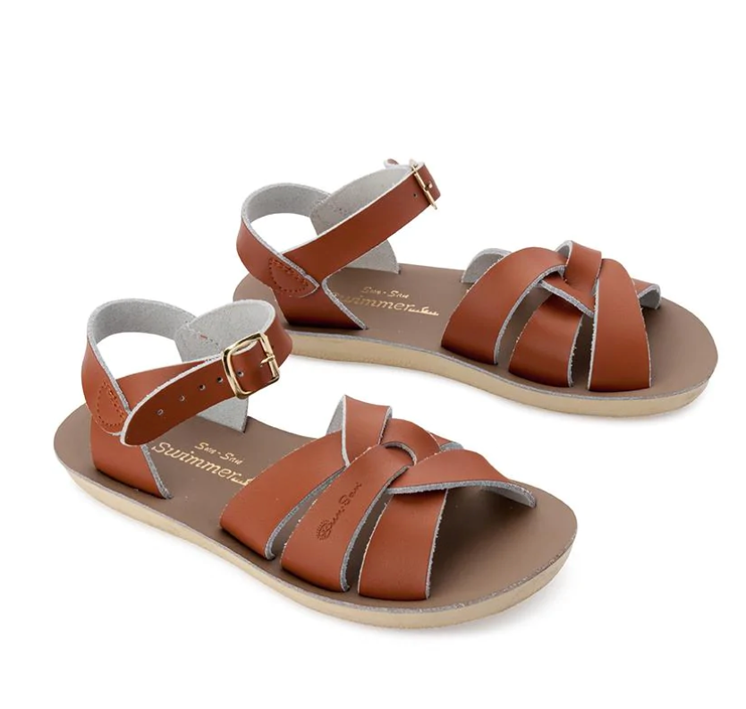 新品Saltwater sandals swimmer Tan size 10 Salt Water Sandals | Swimmer | Tan | Kids – Corner Store Merchants