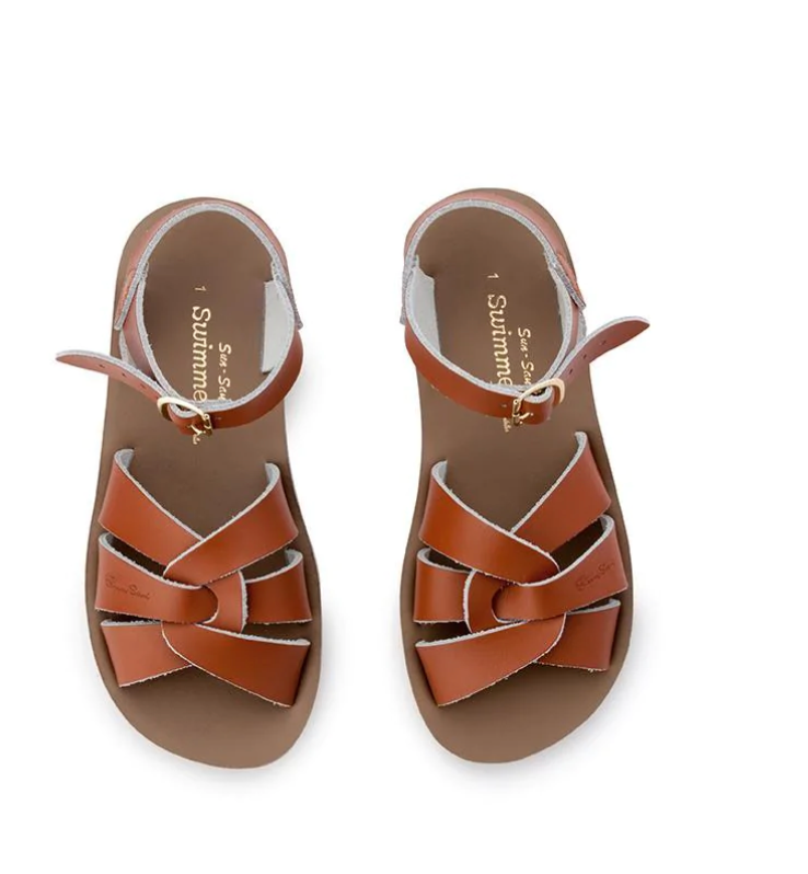 Salt Water Sandals | Swimmer | Tan | Kids – Corner Store Merchants