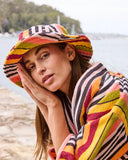 Kip & Co | Terry Beach Hat | Casablanca Stripe