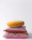 Kip & Co | Velvet Pea Cushion | Pecan