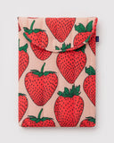 Baggu | Puffy Laptop Sleeve 13/14" | Strawberry