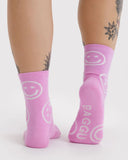 Baggu | Crew Sock | Pink Happy