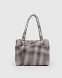Baggu | Small Cloud Carry-On | Black & White Gingham