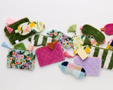 Kip & Co | Velvet Cosmetics Purse | Moss