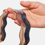 Chunks | Wavy Headband in Dark Sparkle