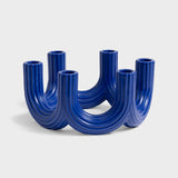 &Klevering | Candle Holder  Churros | Blue