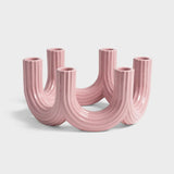 &Klevering | Candle Holder Churros | Pink