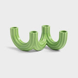 &Klevering | Candle Holder Churros | Green