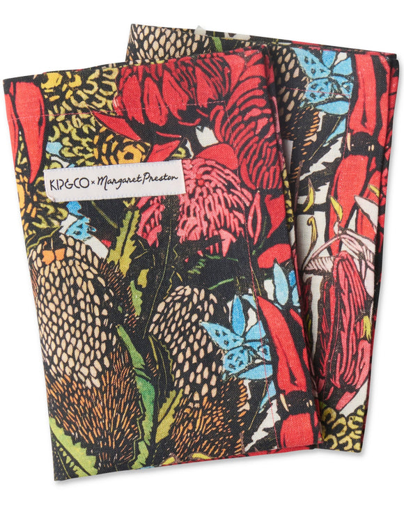 Kip & Co | Napkin Set | Margaret Preston Bush Natives