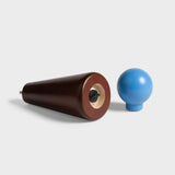 &Klevering | Halma Salt & Pepper Grinder | Burgundy Large