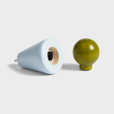&Klevering | Halma Salt & Pepper Grinder | Blue Small