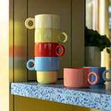 &Klevering | Chiquito Red Large Mug | Set of 2