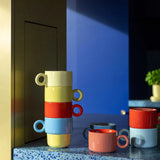 &Klevering | Chiquito Blue Large Mug | Set of 2