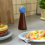 &Klevering | Halma Salt & Pepper Grinder | Burgundy Large