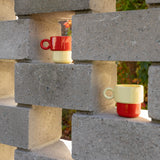 &Klevering | Chiquito Red Large Mug | Set of 2