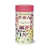 Cavallini 1000 Piece Puzzle | Flora Specimens