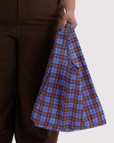 Baggu | Standard Reusable | Blue Tartan