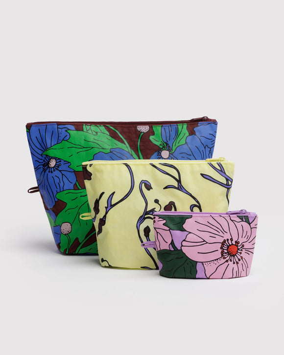 Baggu | Go Pouch | Poppy Mix