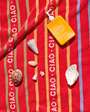 Kip & Co | Terry Beach Towel | Ciao Stripe