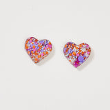 Martha Jean | Heart Stud Earrings