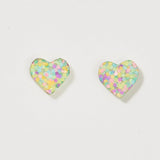 Martha Jean | Heart Stud Earrings