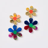 Martha Jean | Twin Daisy Chain Earrings