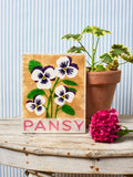 Jones & Co | Market Wall Art | Pansy