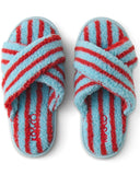 Kip & Co | Sherpa Adult Slippers | Hamilton Stripe