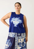 Nancybird | Mali Tank | Blue Base