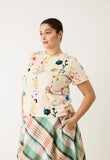 Nancybird | Apollo Tee | Watercolour Cream