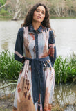 Nancybird | Delphi Dress | Night Herons