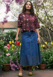 Nancybird | Tasmin Boxy Tee | Bloom Tile