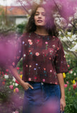 Nancybird | Tasmin Boxy Tee | Bloom Tile
