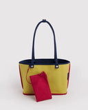 Baggu | Medium Nylon Reversible Tote | Navy Mix