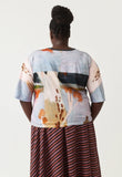 Nancybird | Tasmin Boxy Tee | Night Heron