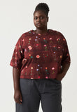 Nancybird | Tasmin Boxy Tee | Bloom Tile