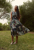 Nancybird | Clementine Dress | Charcoal Archive Floral