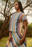 Nancybird | Dolman Top | Atlas Stripe