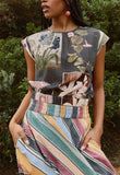 Nancybird | Sabrina Top | Charcoal Floral