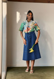 Nancybird | Aries Denim Skirt | Dark Wash