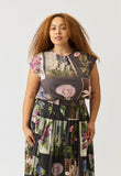 Nancybird | Sabrina Top | Charcoal Floral