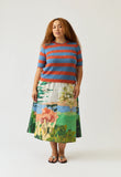 Nancybird | Rana Knit Tee | Terracotta Stripe